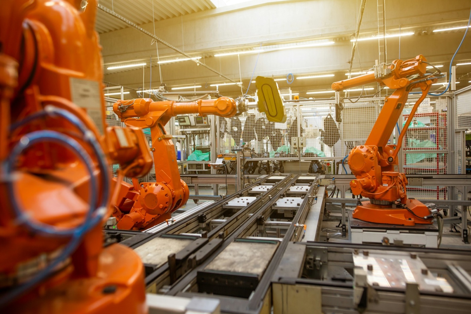 Línea de fabricación automatizada